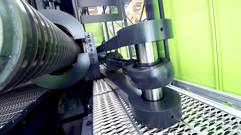Silicone tooling installed in production equipment