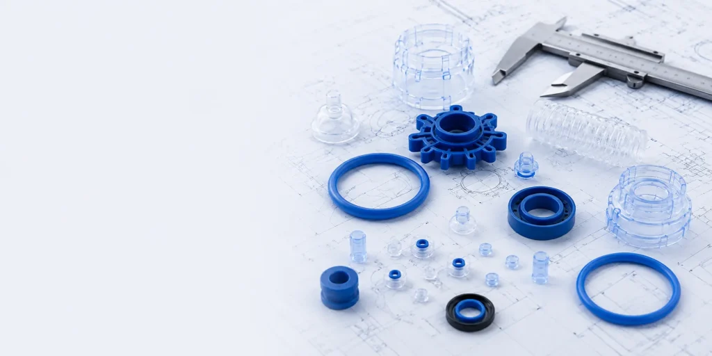 Custom silicone component prototypes