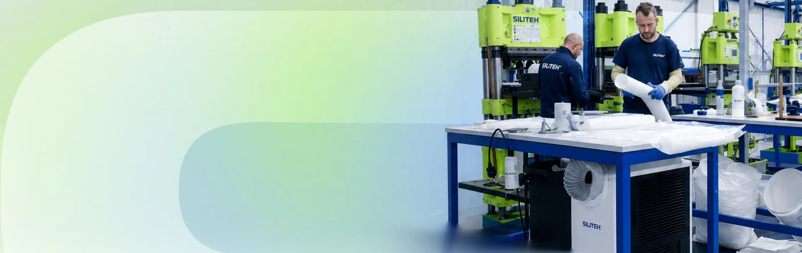 HTV silicone production floor