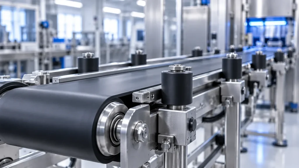Industrial conveyor line